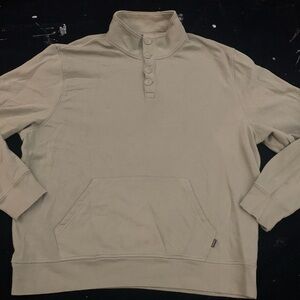 🍀LUCKY BRAND🍀 All Cotton 4 Button Sweatshirt